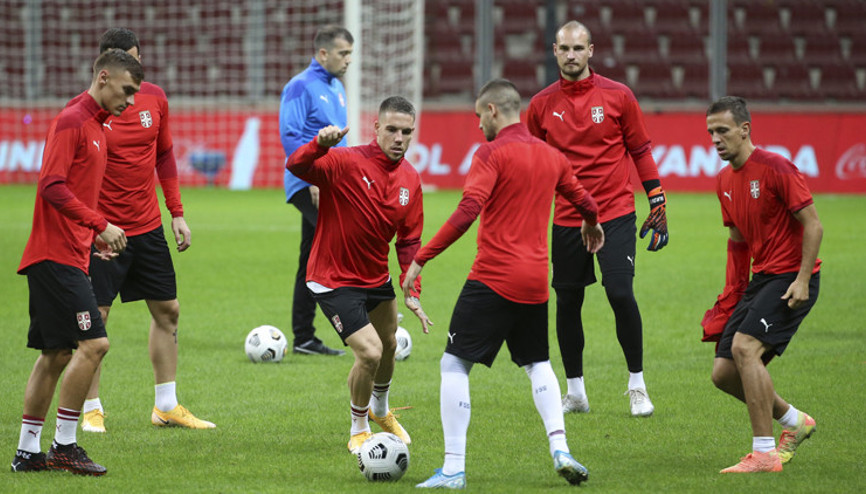 Sırbistan, Türkiye maçının hazırlıklarını tamamladı