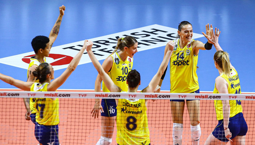 Türk Hava Yolları: 0 - Fenerbahçe Opet: 3