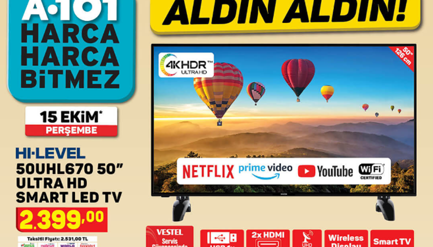 15 Ekim a101 aktüel ürünler kataloğunda neler var İşte A101 aktüel ürünler kataloğu