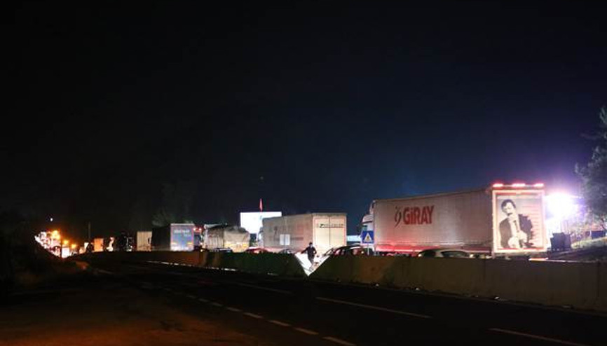 Bolu Dağı geçişinde yol bakımı yoğunluğu