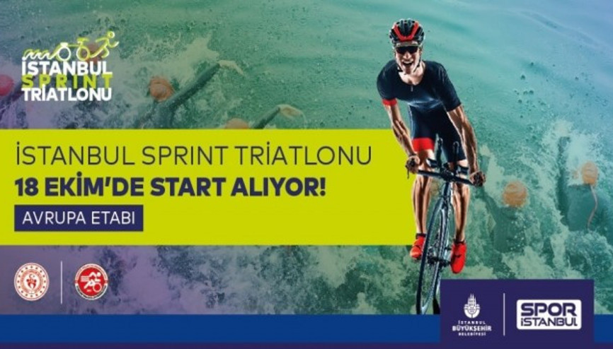 İstanbul Sprint Triatlonu 500 sporcuyu ağırlayacak