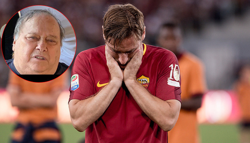 Francesco Tottiden koronavirüse yenik düşen babasına duygusal veda Sen olmasan...