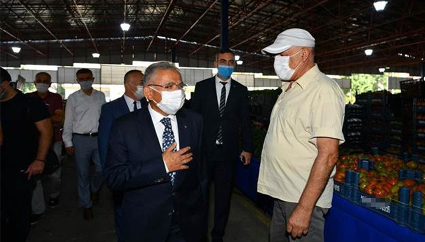 Başkan Büyükkılıçtan koronavirüs denetimi