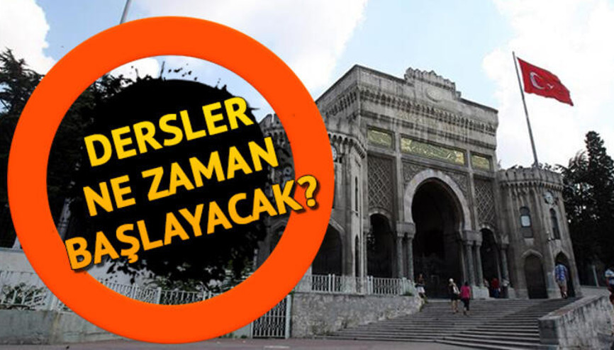 Üniversiteler ne zaman açılacak, üniversitelerde yüz yüze eğitim başlıyor mu Öğrenciler son durumu merak ediyor