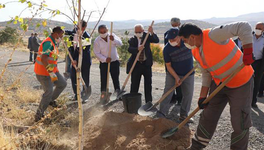 Talas’ta ağaç dikme etkinliği düzenlendi