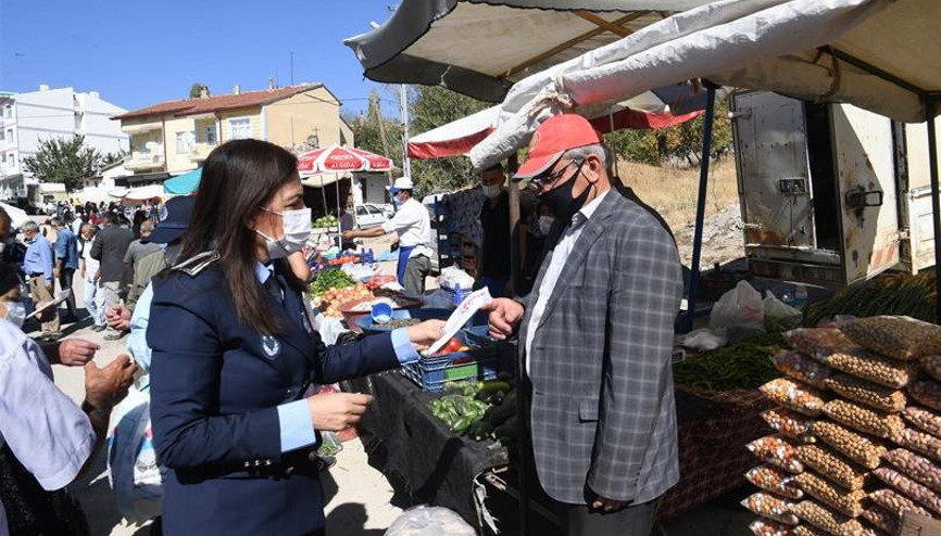Hijyen paketi dağıtıldı