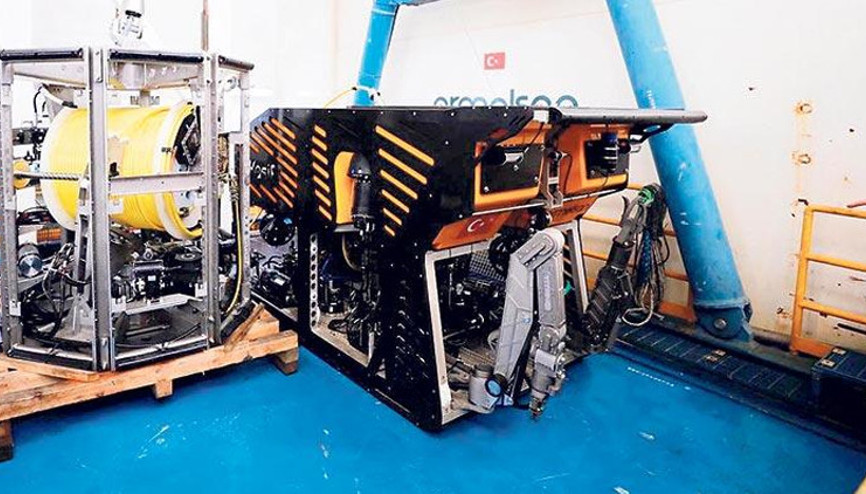 Yerli denizaltı robotu Kaşif, sondaj gemilerinin denizdeki gözü olacak