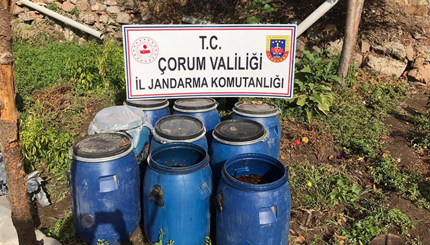 Jandarma’dan kaçak içki operasyonu