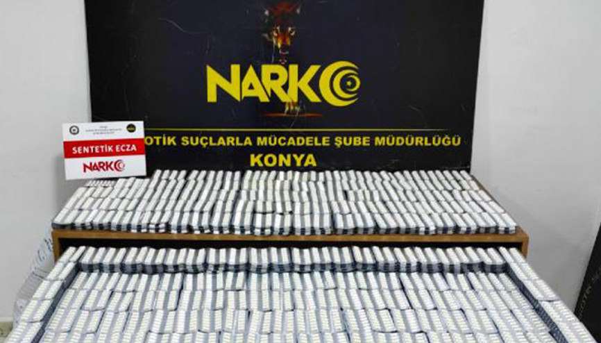 Konyada uyuşturucu operasyonu: 7 gözaltı