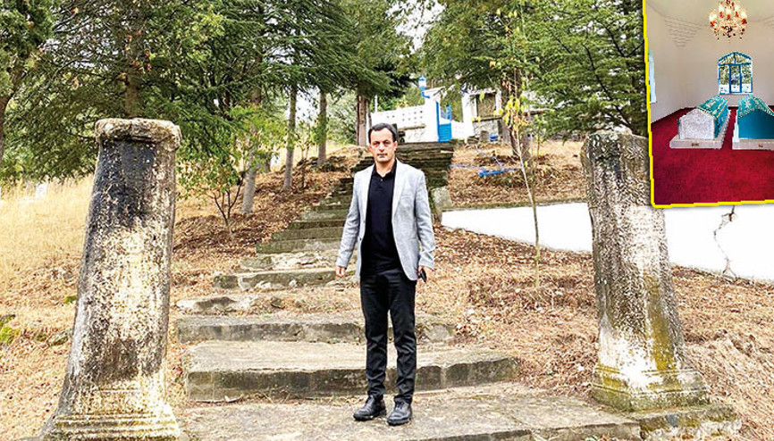 Sütunlar saraydan gelmiş