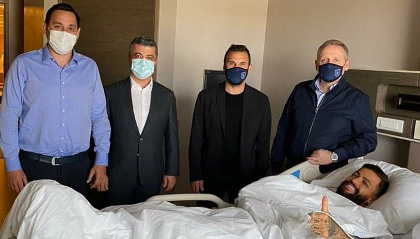 Son dakika | Başakşehirli Junior Caiçara ameliyat oldu