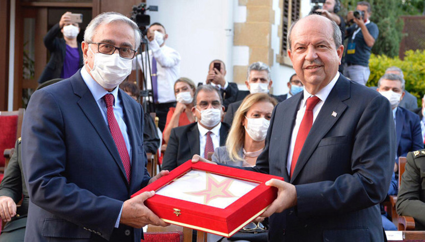 KKTCde Cumhurbaşkanı Tatar görevi devraldı