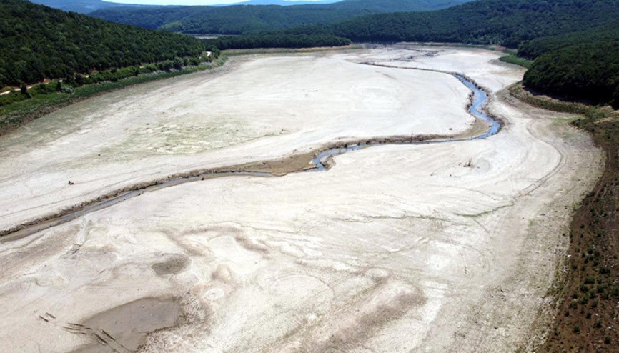 İstanbulu korkutan haber Trakyadaki o barajlar kurudu...