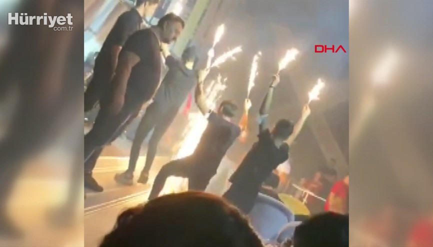 Esenyurtta koronavirüsü hiçe sayıp sabaha kadar parti yaptılar