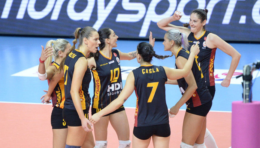 Nilüfer Belediyespor: 1 - Galatasaray HDI Sigorta: 3