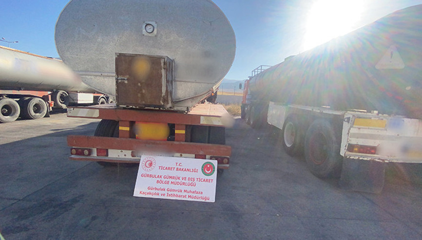 Gürbulakta 591 ton kaçak akaryakıt ele geçirildi