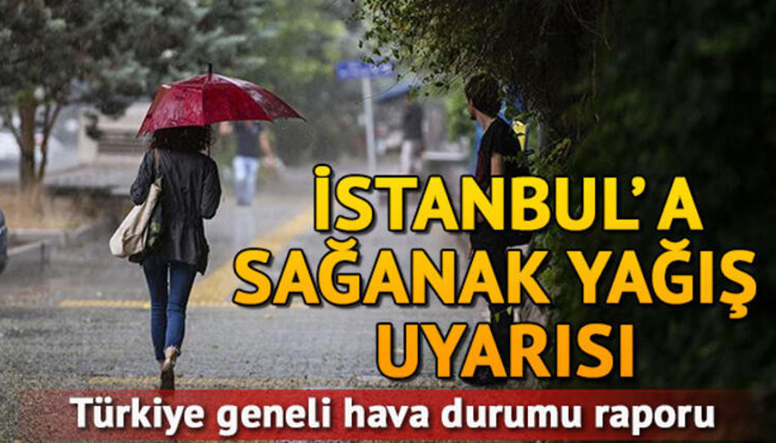İstanbula ne zaman, saat kaçta yağmur yağacak | MGM 30 Ekim il il hava durumu tahminleri