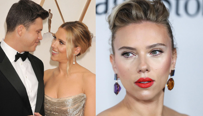 Scarlett Johansson ile Colin Jost evlendi