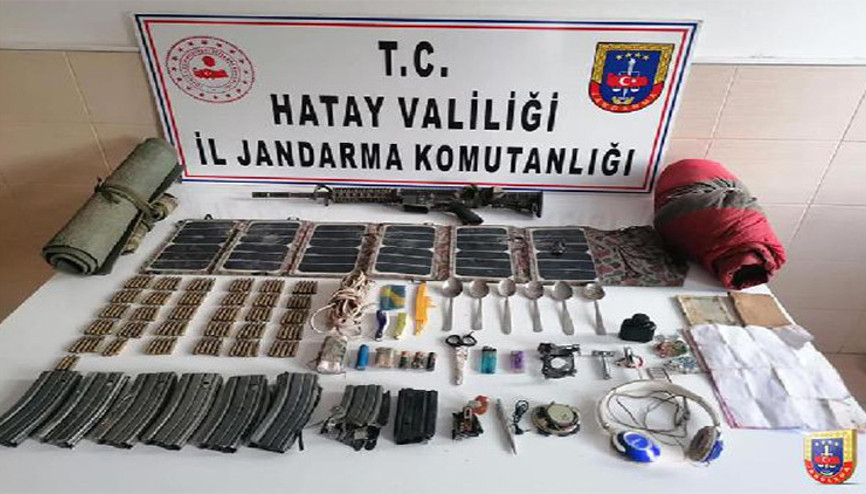 Amanoslardaki terör operasyonunda piyade tüfeği ele geçirildi