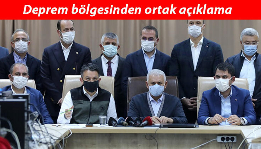 Binali Yıldırım ve Bakanlar kriz merkezinde son gelişmeleri paylaştı