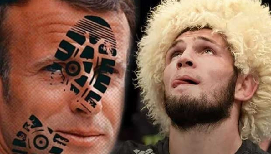 Khabib Nurmagomedovtan Fransa Cumhurbaşkanı Emmanuel Macrona ayetle cevap
