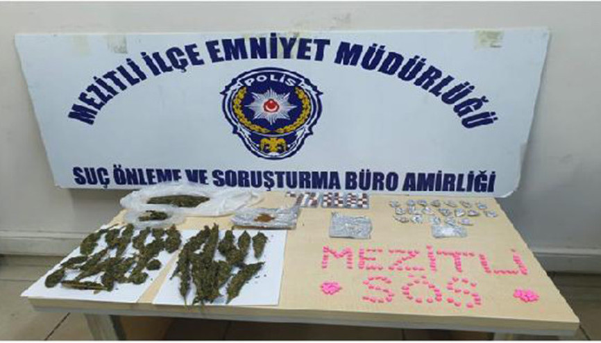 Evinde uyuşturucuyla yakalanan şüpheli tutuklandı