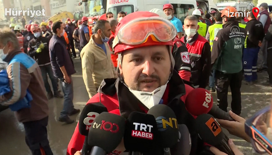 Aydanın sesini ilk duyan itfaiyeci Nusret Aksoy o anları anlattı