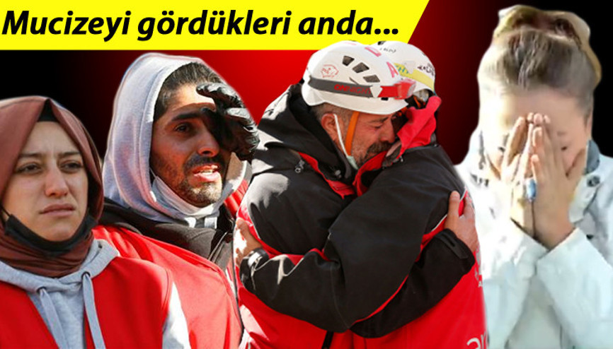 Son dakika… Ayda Gezgin kurtarıldı Herkes mutluluk gözyaşı döktü