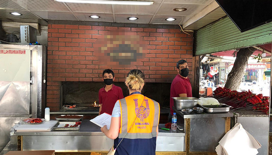 Şanlıurfa’da korona virüs denetimleri