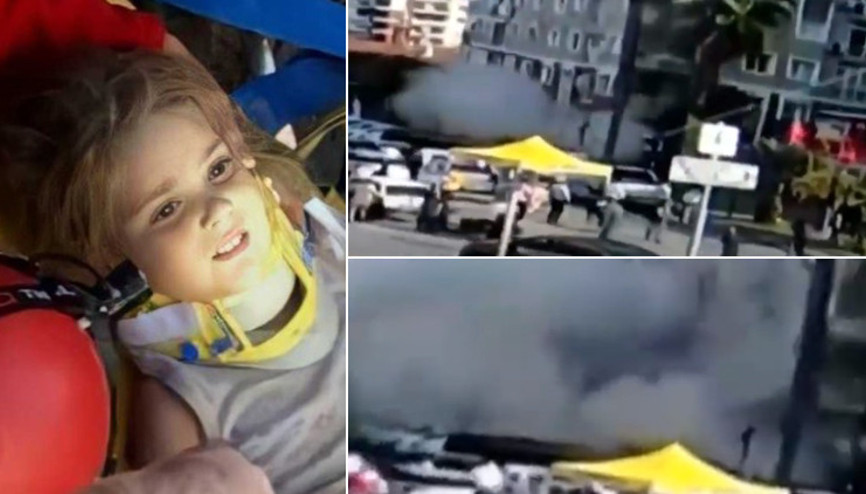 Son dakika haberler... Ayda da bu binadan kurtarılmıştı Rıza Bey Apartmanının yıkılma anı