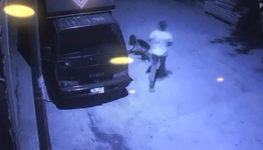 Önce sevdi sonra çaldı; o anlar kameraya böyle yansıdı