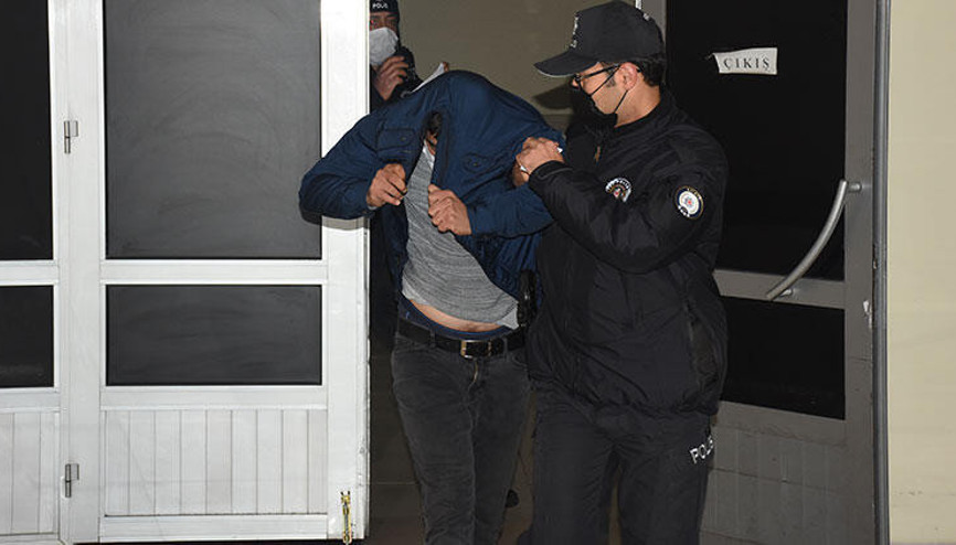 Boşandığı eşini ölümle tehdit eden kişi polis ekiplerince yakalandı