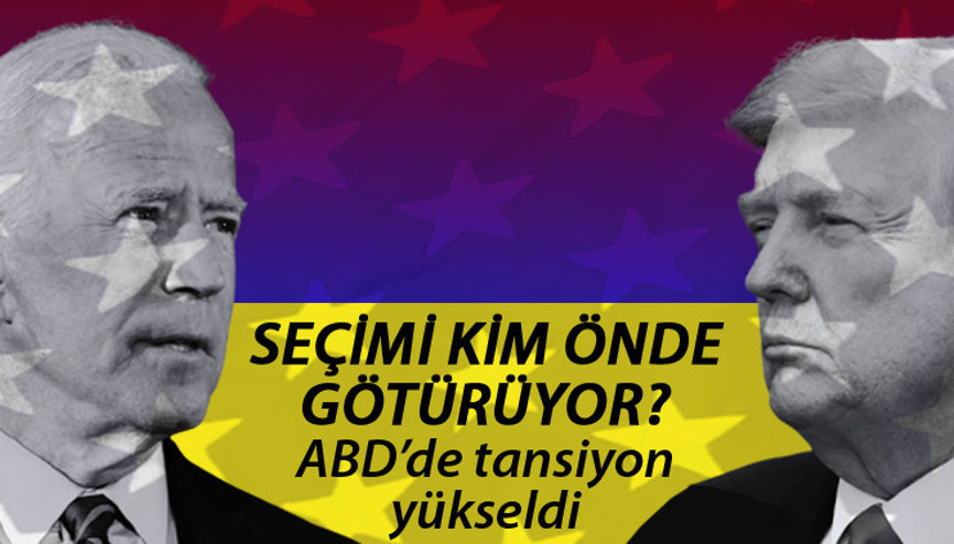 Son Dakika Haberi: ABD başkanlık seçimlerinde kim önde Trump mı,  Biden mı ABD seçim sonuçlarında kritik bekleyiş