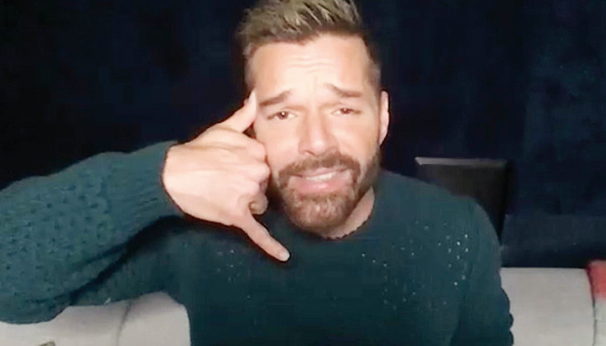 Ricky Martin:Turne iptal olunca depresyona girdim Ricky Martin:Turne iptal olunca depresyona girdim