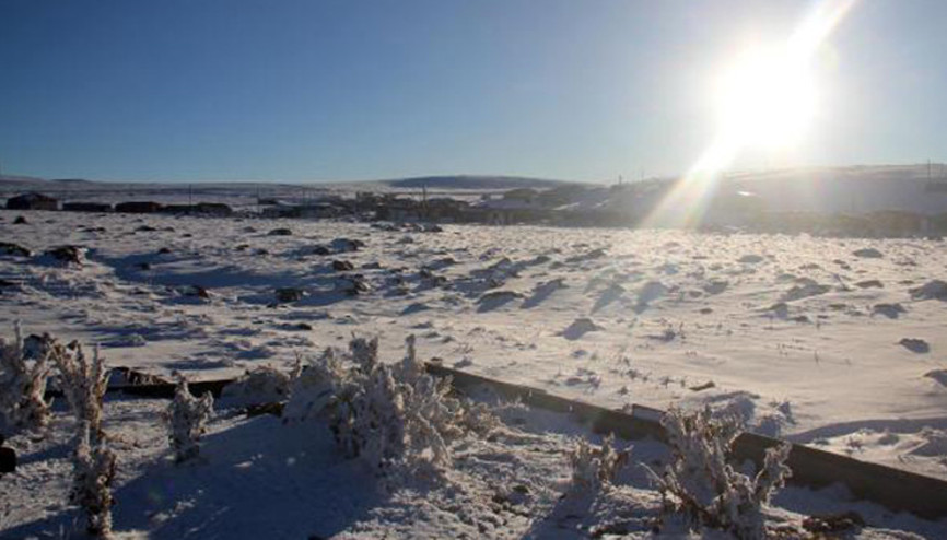 Bülbülan Yaylası kar altında