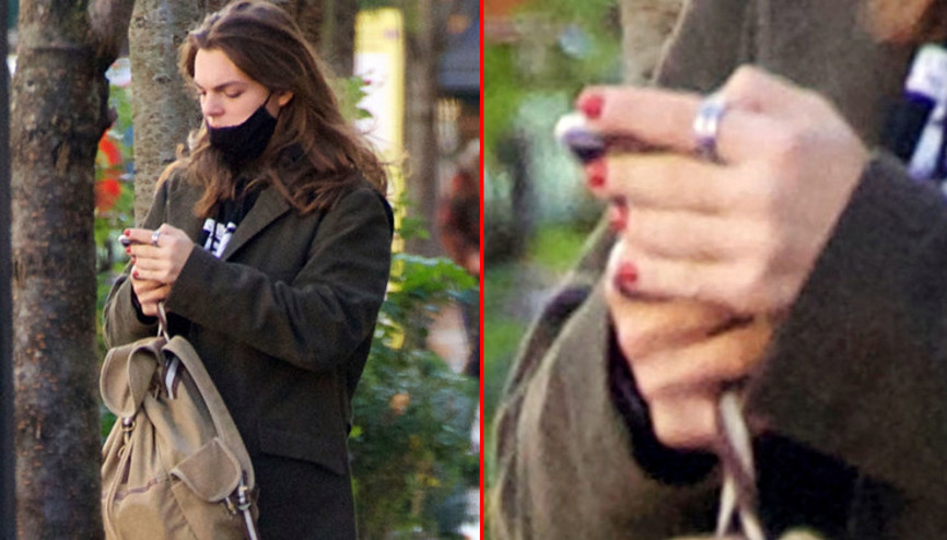 Ünlü yıldızın oğlu şaşırttı:  Kırmızı ojeleriyle sokakta