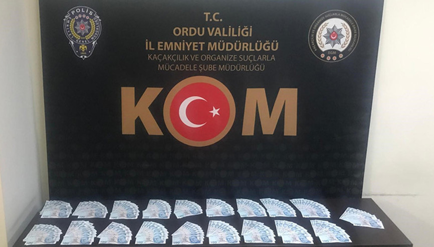 Ordu’da sahte para operasyonu: 3 tutuklama