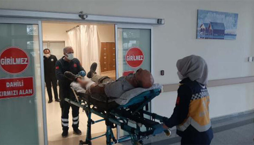 Adıyamanda, hayvanlara yem verme kavgası