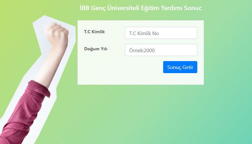 İBB burs sonucu sorgulama ekranı: 2020 İBB burs başvuru sonuçları ilan edildi