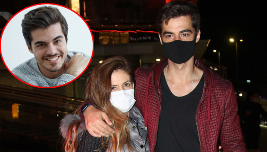 Oyuncu Berk Atan annesiyle yemekte