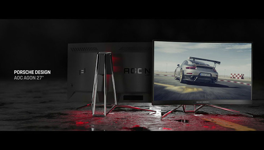 Porsche Design ve AOC, Porsche Design AOC AGON PD27 modelini piyasaya çıkartıyor