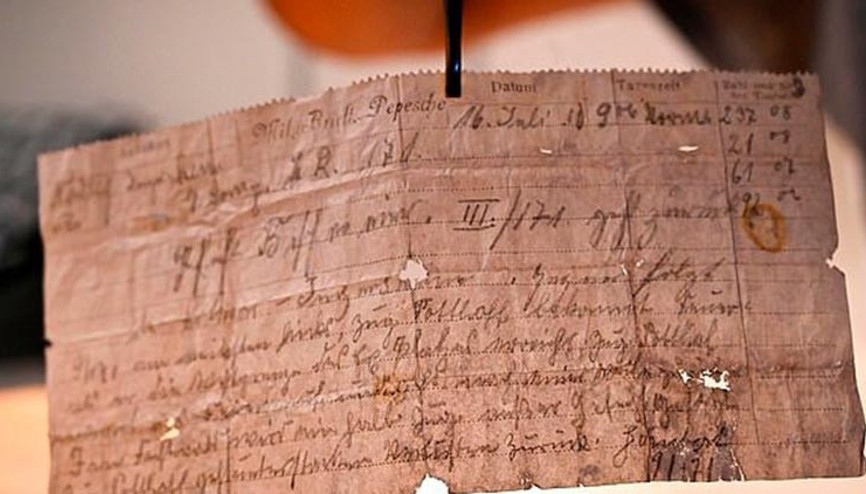 Fransız çift şans eseri buldu Birinci Dünya Savaşından kalma