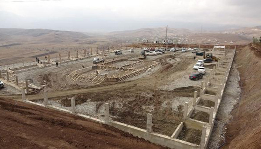 Yüksekovaya sokak hayvanları için 7 bin 500 metrekarelik barınak