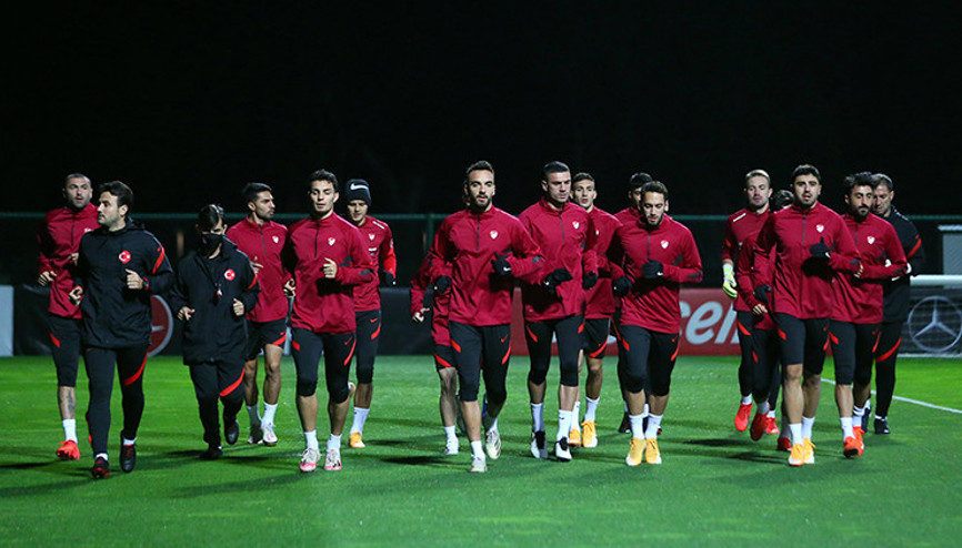 A Milli Takım, Rusya maçının hazırlıklarına başladı