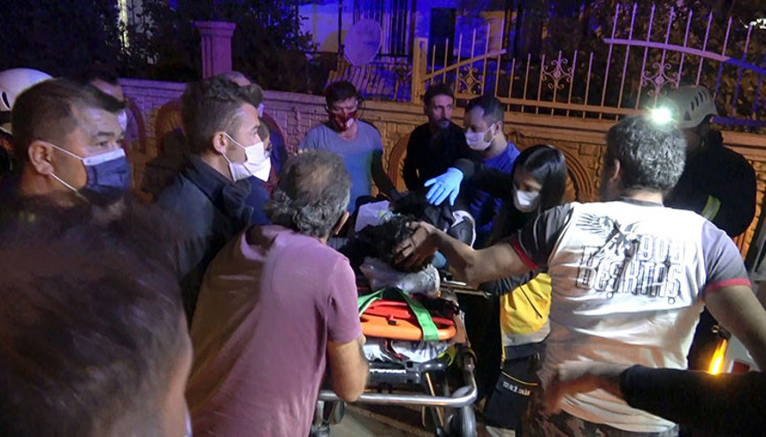 Talihsiz olay 4. kattan düştü ve...