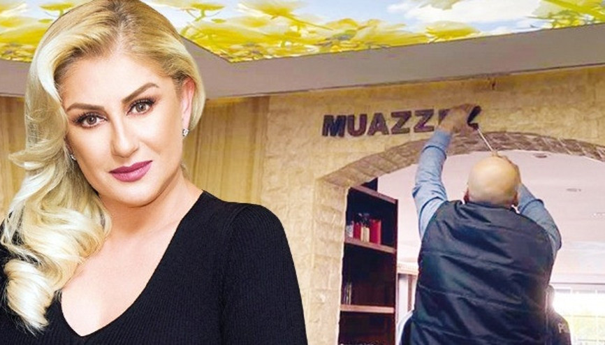 Muazzez Ersoy kebapçıdan adını polis eşliğinde sildirdi