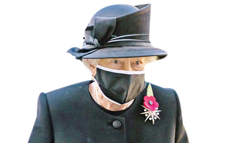 İngiltere Kraliçesi II. Elizabethe Türk maskesi