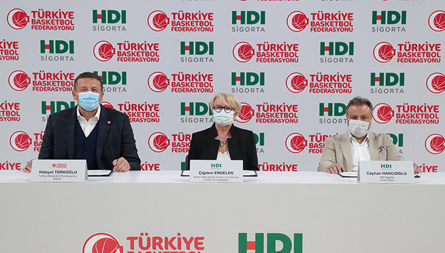 Türkiye Basketbol Federasyonuna yeni sponsor: HDI Sigorta