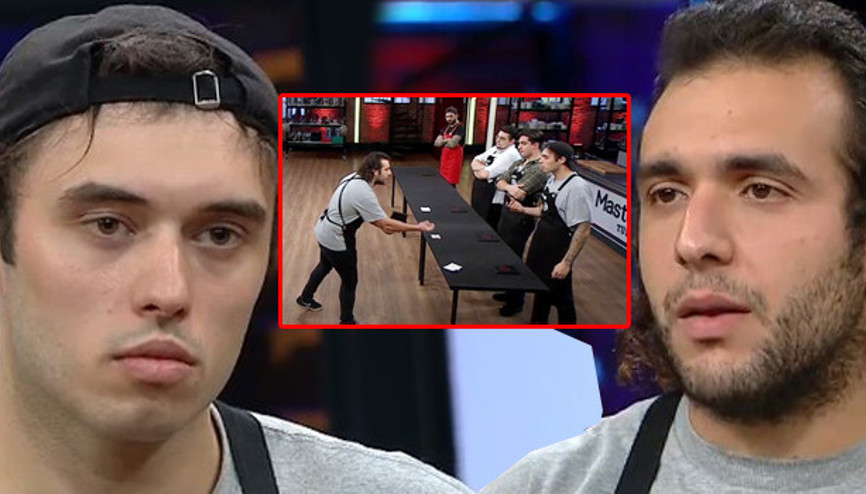 Emir ile Barbaros birbirine girdi MasterChefte gergin anlar... Emir ile Barbaros birbirine girdi MasterChefte gergin anlar...
