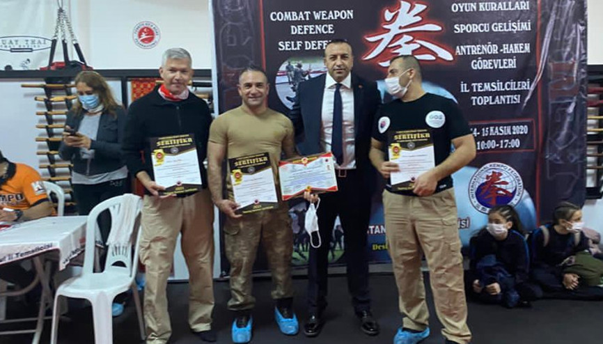Polis ve askerlerden, kempo savunma sporlarına büyük ilgi